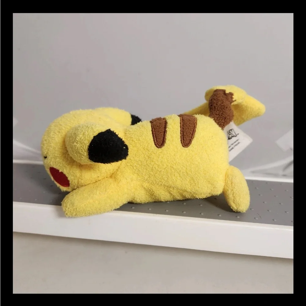 Nintendo Game Freak Sleeping Pikachu Stuffed Plush Toy 5” Mini Plush
